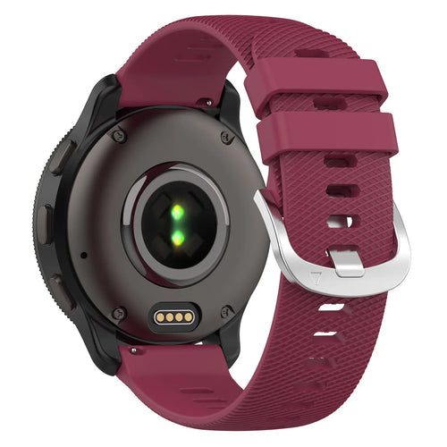 Garmin Forerunner 570 - 42mm siliconen bandje (wijnrood)