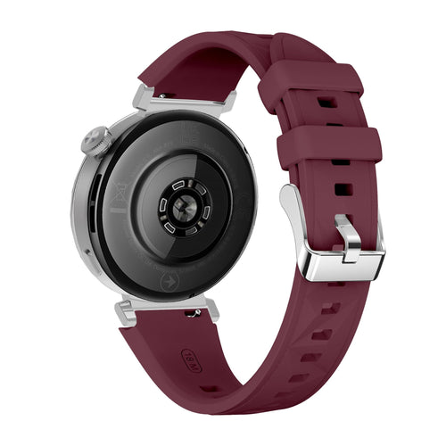 Huawei Watch GT 7 - 41mm Premium Silicone Strap (Wine Red)