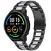 Xiaomi Mi Watch stalen band (zwart/zilver)