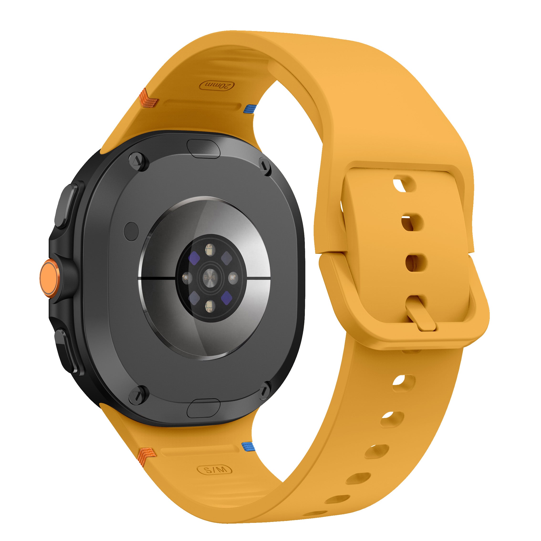 Samsung Galaxy Watch 8 Classic siliconen bandje (geel)