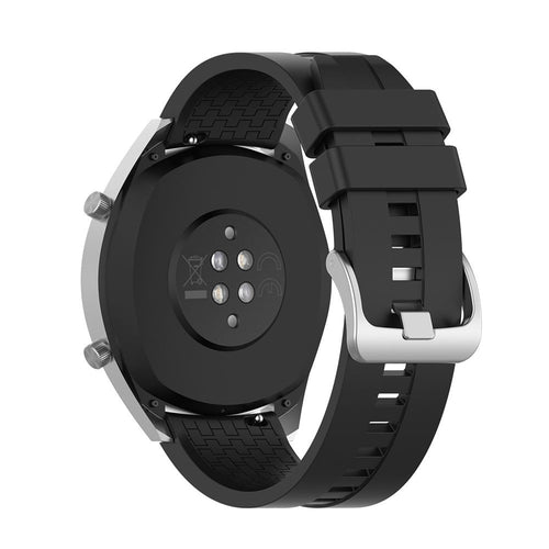 Huawei Watch GT 5 - 46mm extreme silicone band (zwart)