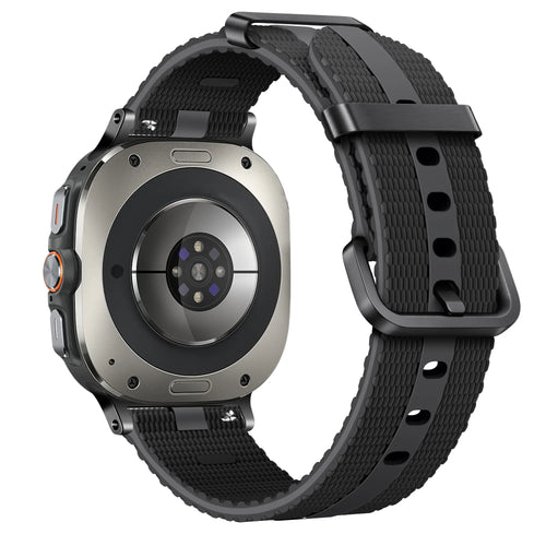 Samsung Galaxy Watch Ultra 2 siliconen active band (zwart)