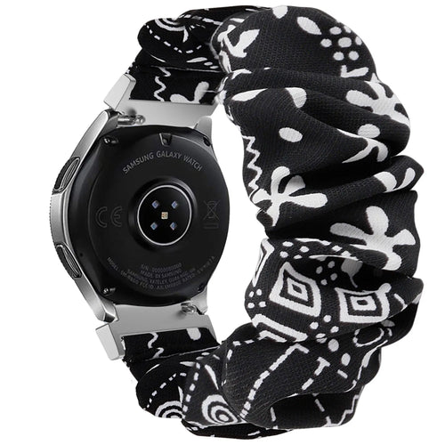 Amazfit GTS 3 scrunchie bandje (zwart mix)