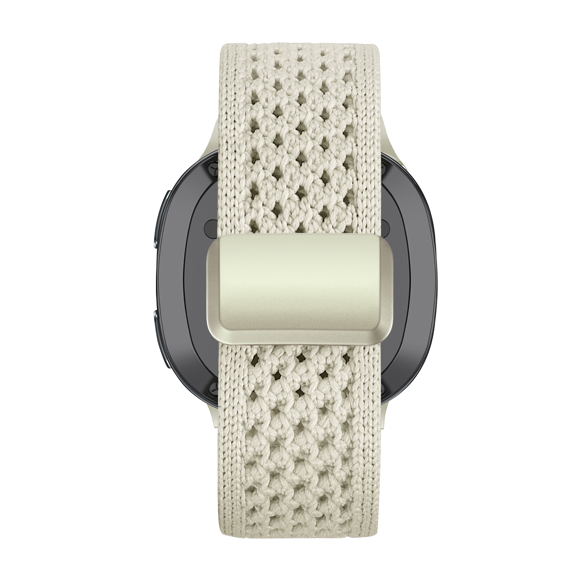 Bandz Samsung Galaxy Watch 8 - 40mm vintage nylon bandje (sterrenlicht)
