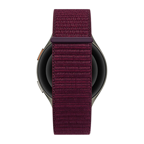 Bandz Huawei Watch GT 6 - 41mm nylon band 'Easy fit' (plum)