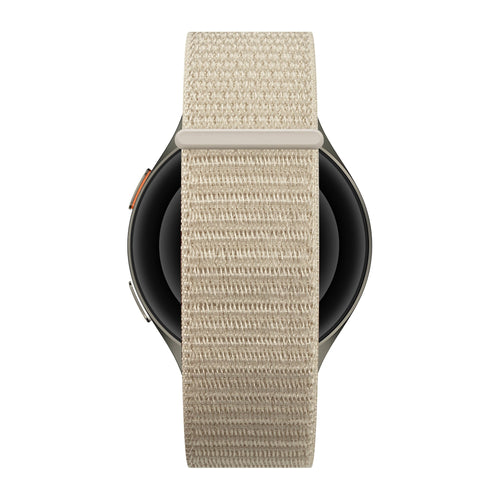 Bandz Samsung Galaxy Watch Active nylon band 'Easy fit' (sterrenlicht)