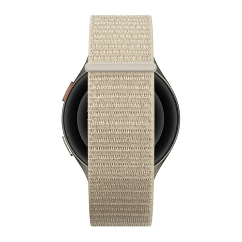 Bandz OnePlus Watch 3 - 43mm nylon band 'Easy fit' (sterrenlicht)
