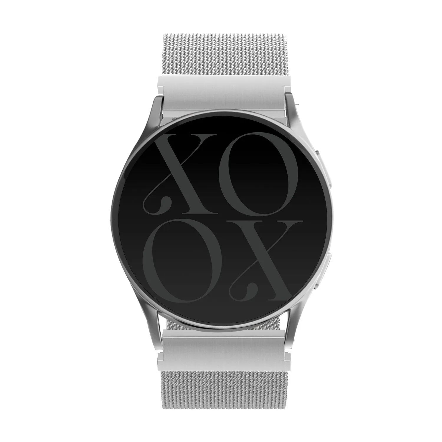 xoxo Wildhearts Polar Grit X Milanese band (zilver)