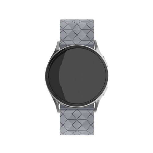 Amazfit Cheetah (Pro) silicone hexa band (grijs)