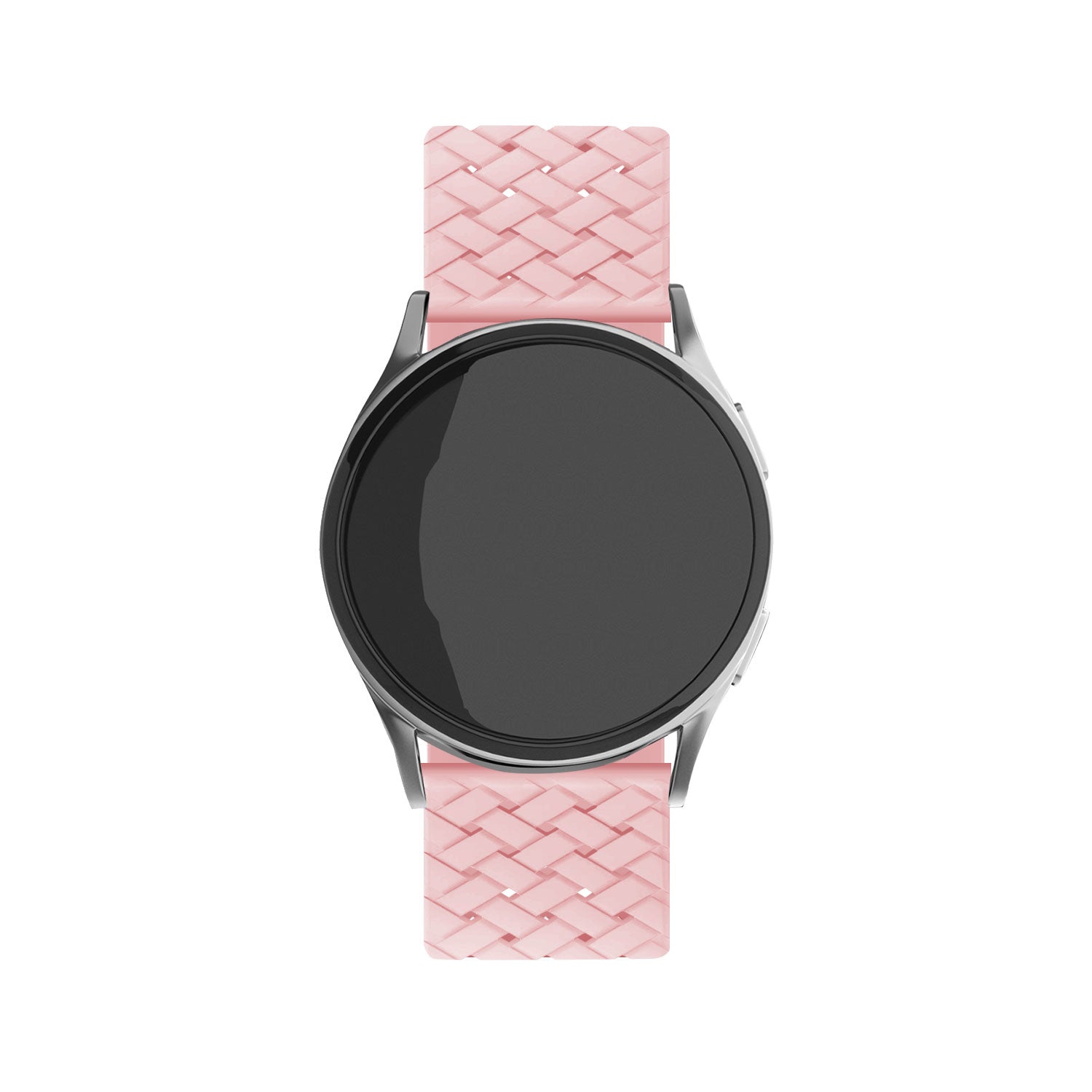 Withings Steel HR Sport gevlochten siliconen bandje (roze)