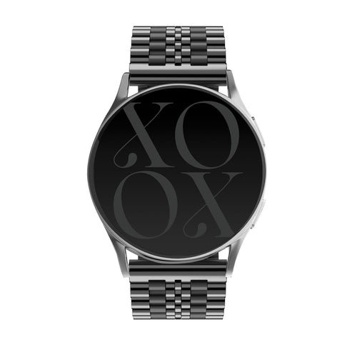 xoxo Wildhearts Huawei Watch 3 (Pro) stalen bandje (zwart)