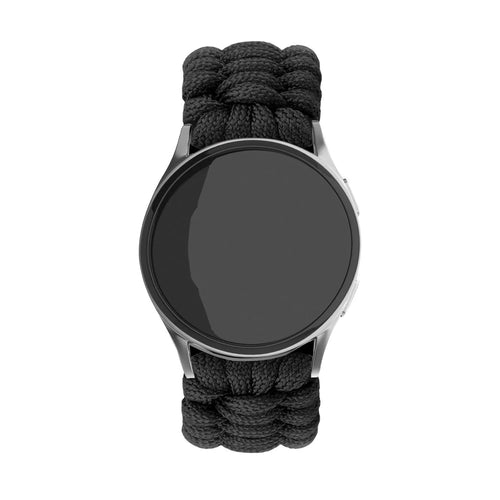 Oppo Watch X2 nylon rope bandje (zwart) 