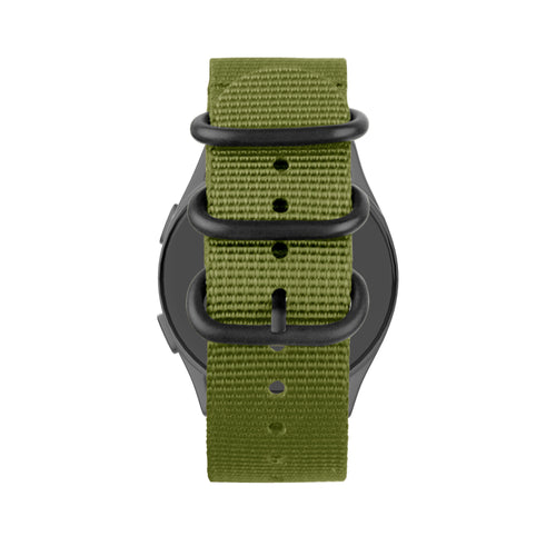 Bandz Amazfit Cheetah 2 Pro nylon band met gesp (groen)