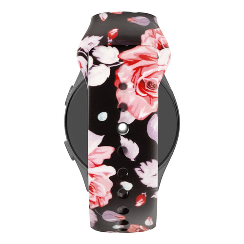 Bandz Oozoo Smartwatch 20mm Patterned Strap (Flowers)
