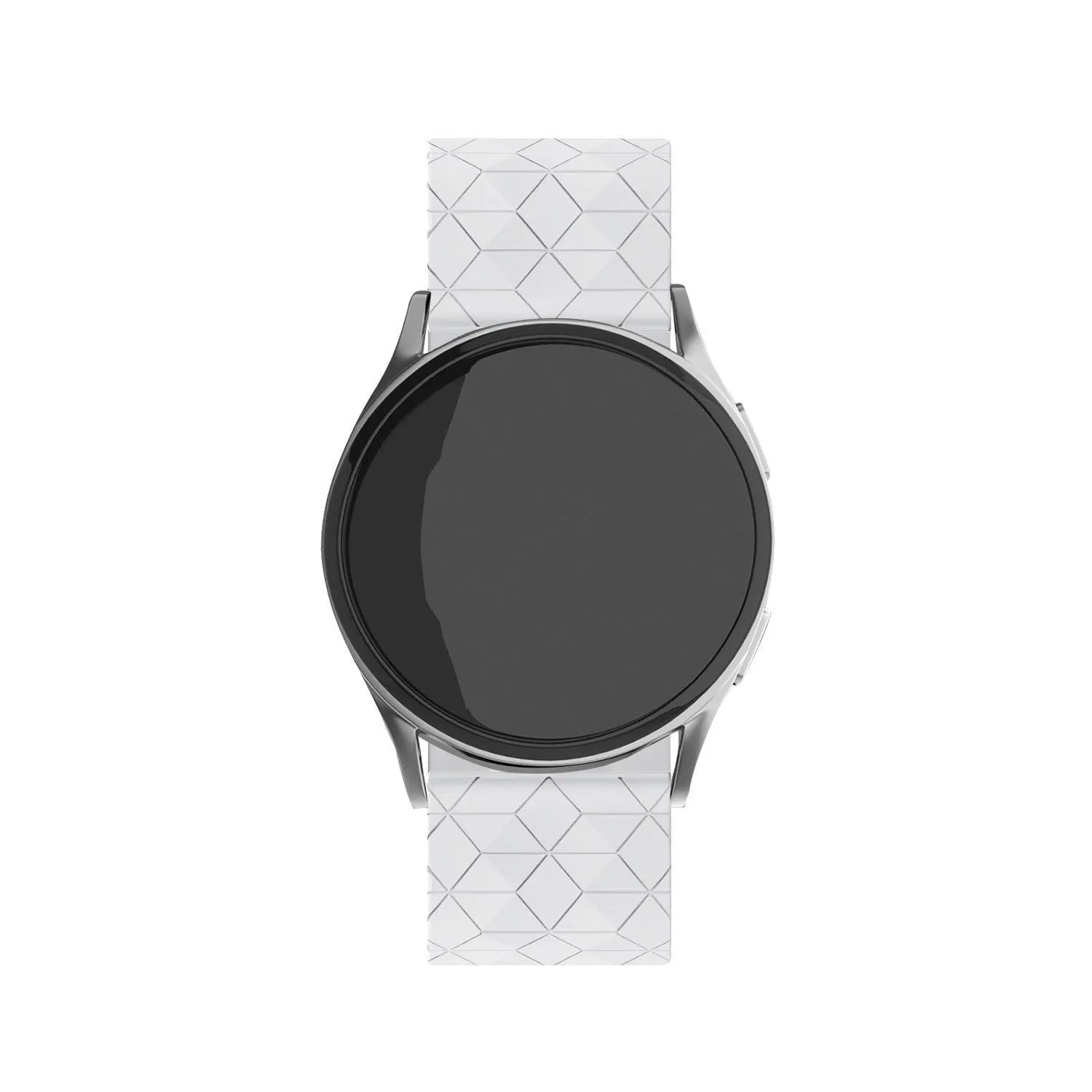 Suunto 9 Peak Pro silicone hexa band (wit)