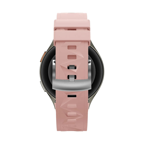 Bandz Fossil Gen 5e - 42mm siliconen band 'Easy fit' (roze)