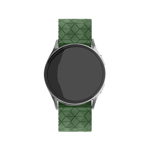 Coros Apex 46mm silicone hexa band (legergroen)