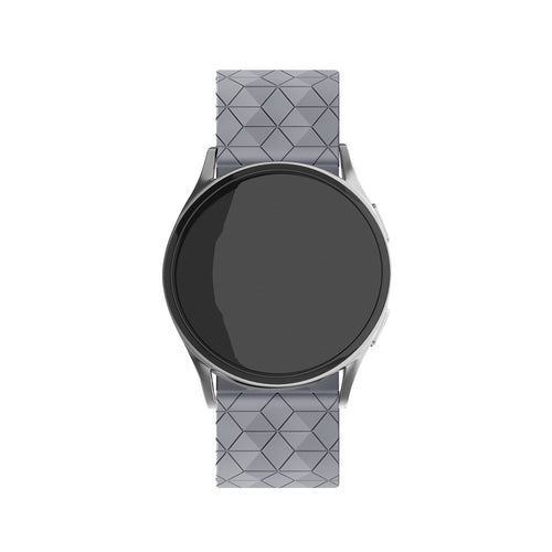 Redmi Watch 5 Active Silicone Hexa Strap (Gray)