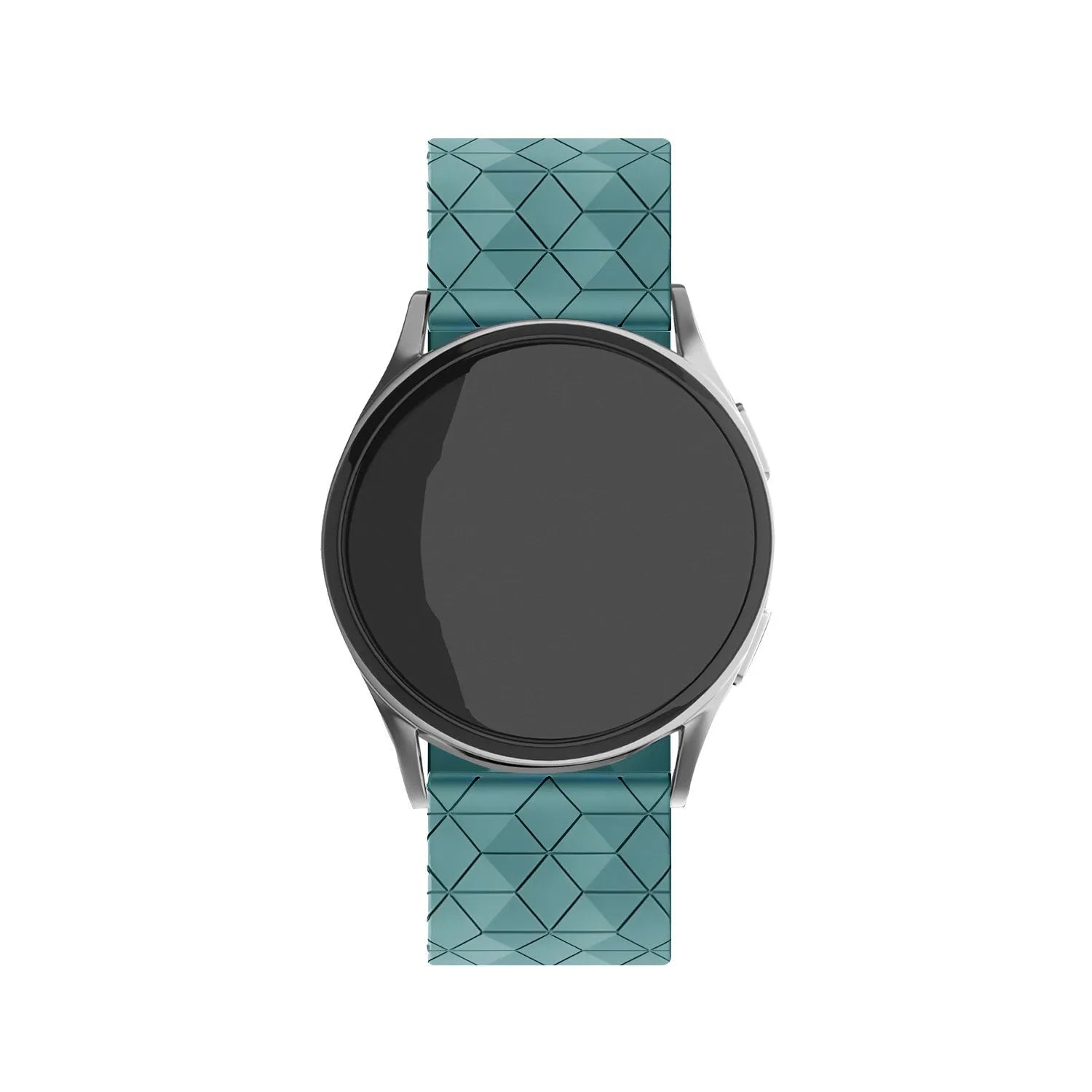 Coros Pace 2 silicone hexa band (grijsblauw)