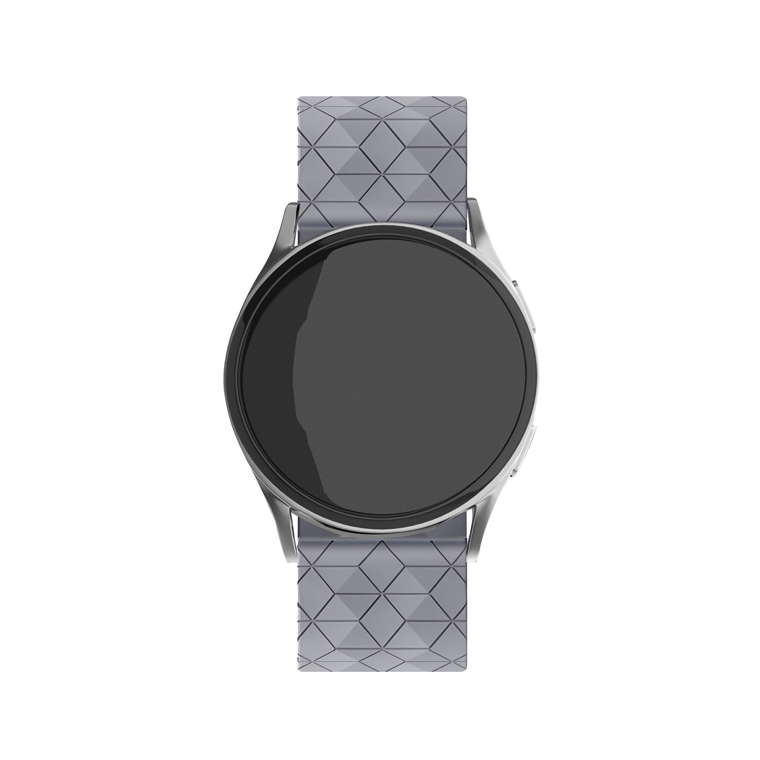 Amazfit Bip 5 silicone hexa band (grijs)