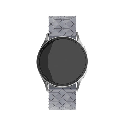 Polar Street X silicone hexa band (grijs)