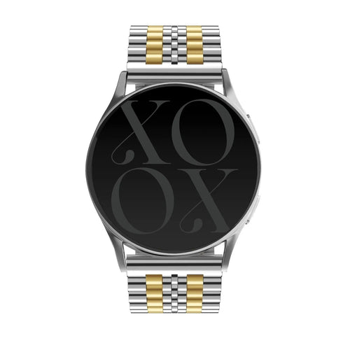 xoxo Wildhearts Amazfit GTS 3 stalen bandje (zilver/goud) 