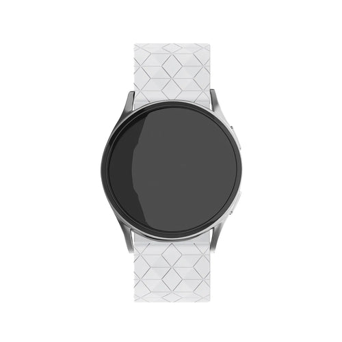 Suunto Vertical silicone hexa band (wit)