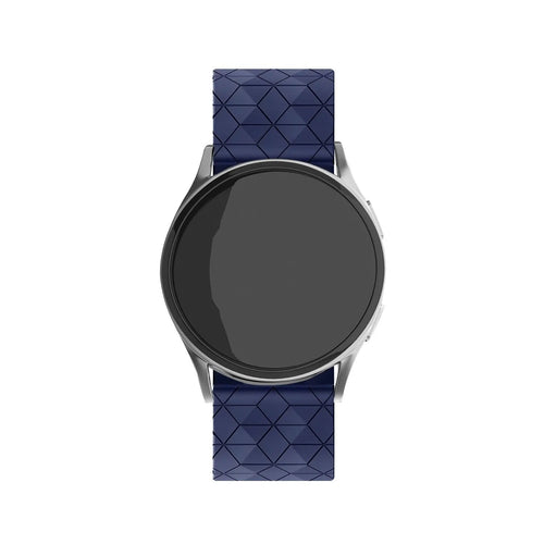 Suunto 9 Peak Pro Silicone Hexa Strap (Dark Blue)