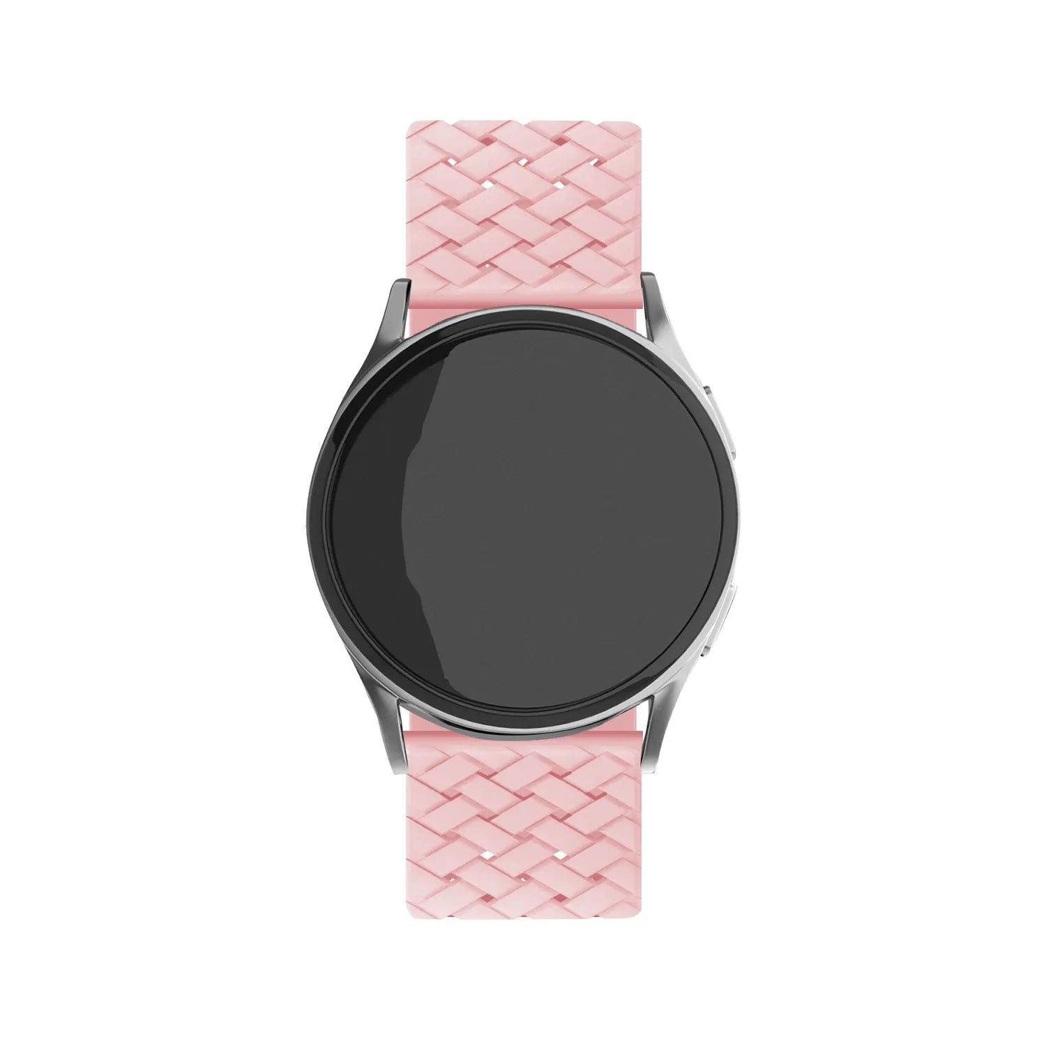 Amazfit GTR Mini gevlochten siliconen bandje (roze)