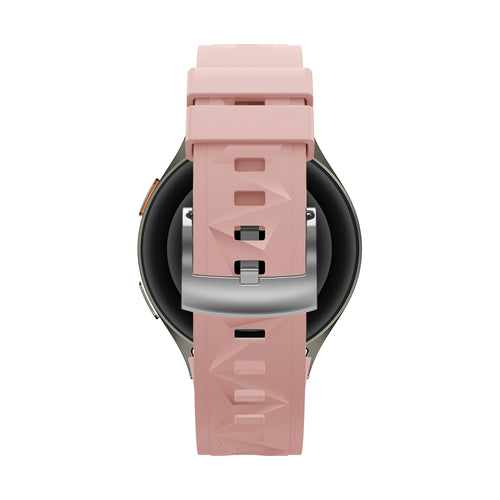 Bandz Withings ScanWatch Light siliconen band 'Easy fit' (roze)