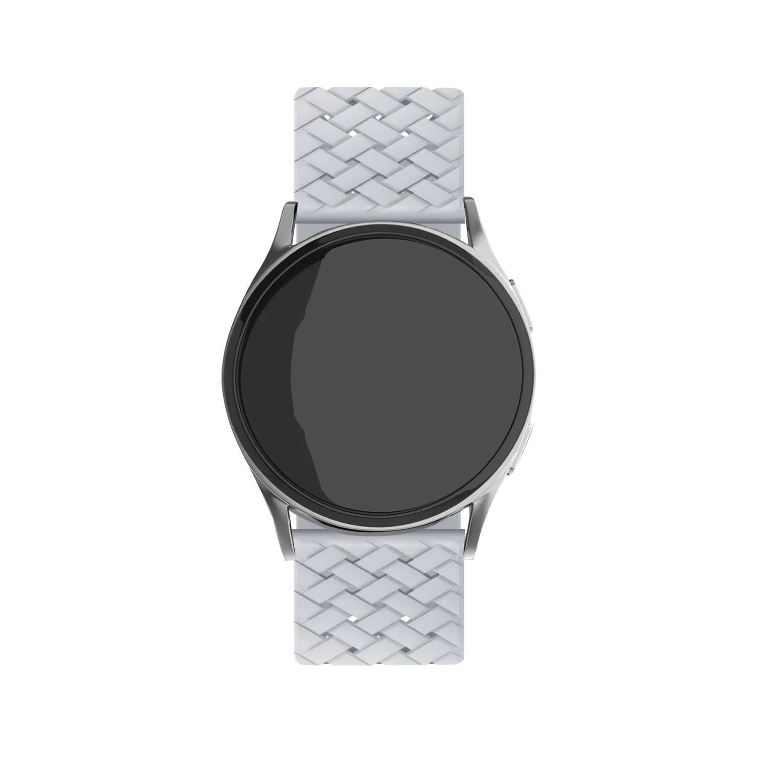 Amazfit GTR Mini gevlochten siliconen bandje (grijs)