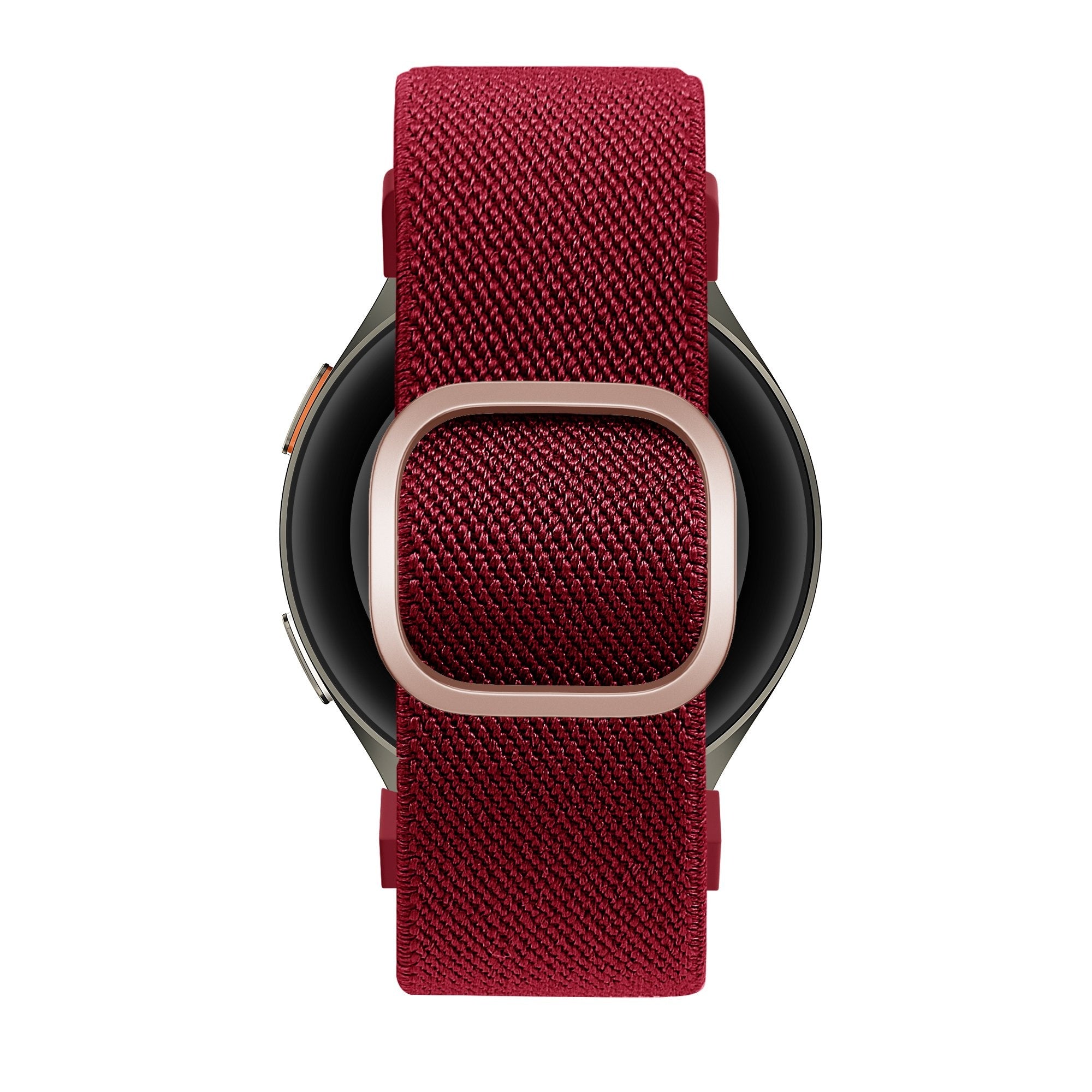 Bandz Samsung Galaxy Watch FE elastische band 'Easy fit' (rood)