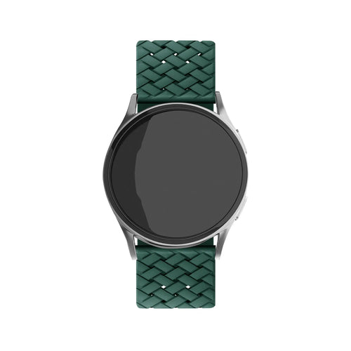Amazfit Active Braided Silicone Strap (Dark Green)