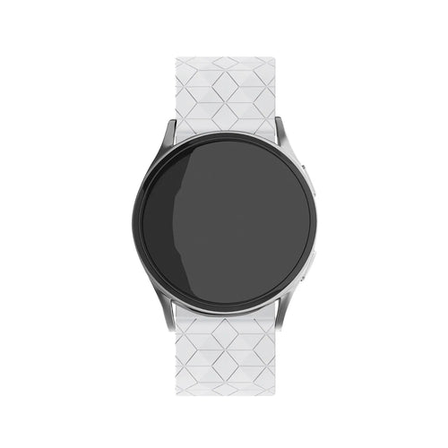 Suunto Run Silicone Hexa Strap (White)