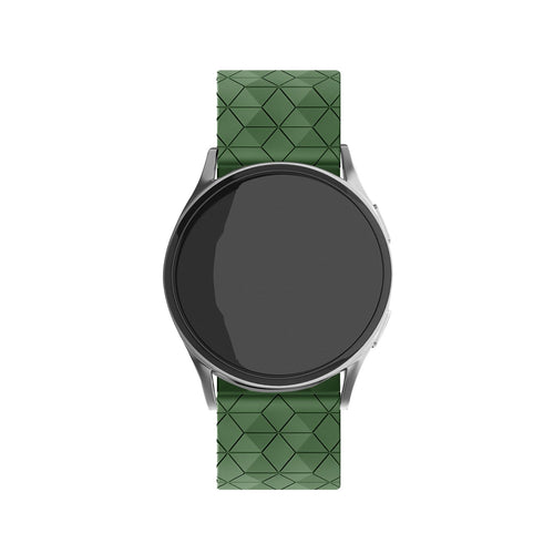 Redmi Watch 5 Active silicone hexa band (legergroen)