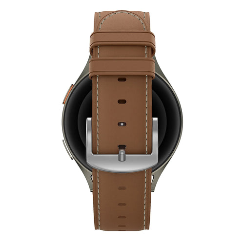 Bandz Actyve Smartwatch 20mm lederen band 'Easy fit' (bruin)