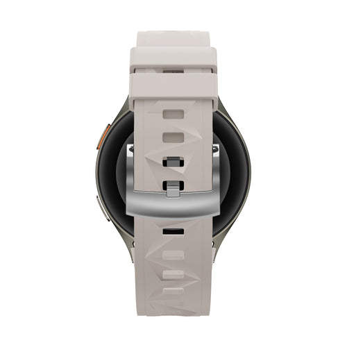 Bandz Huawei Watch GT 5 Pro - 42mm siliconen band 'Easy fit' (sterrenlicht)