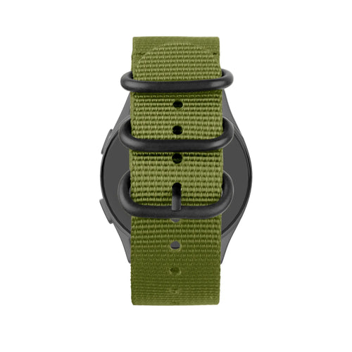 Bandz Polar Vantage M3 nylon band met gesp (groen)