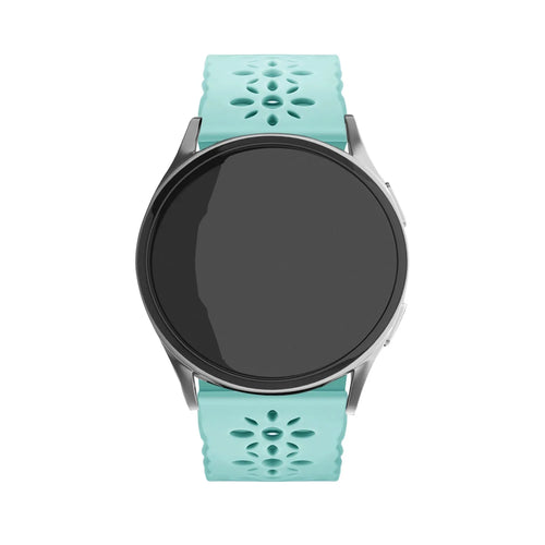 Amazfit Active siliconen bandje met patroon (blue sea green)