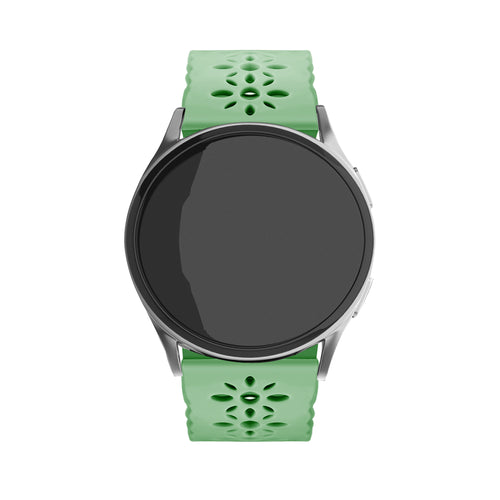 Amazfit Bip U (Pro) siliconen bandje met patroon (groen)