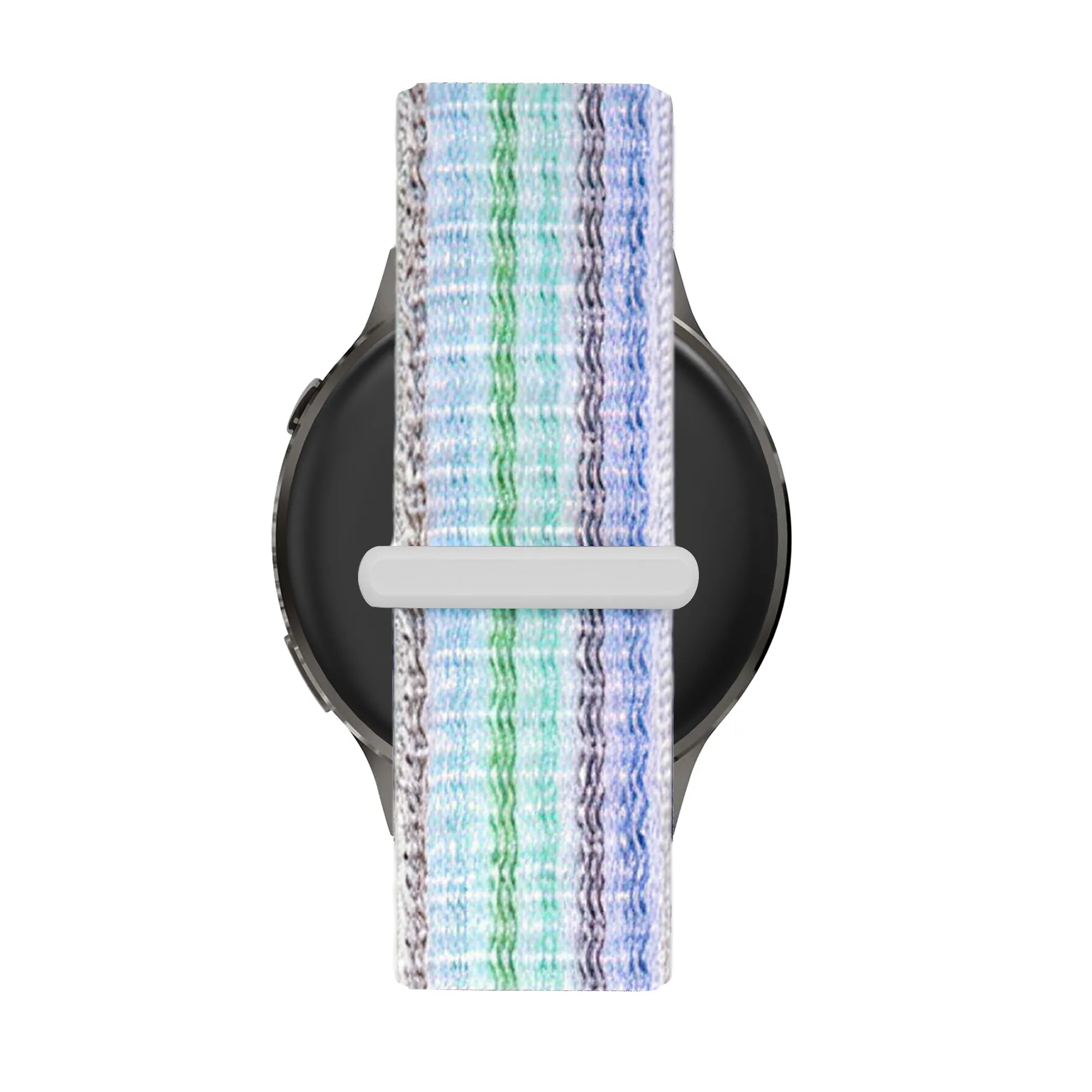 Bandz Garmin Forerunner 265s nylon loop band (gestreept blauw)