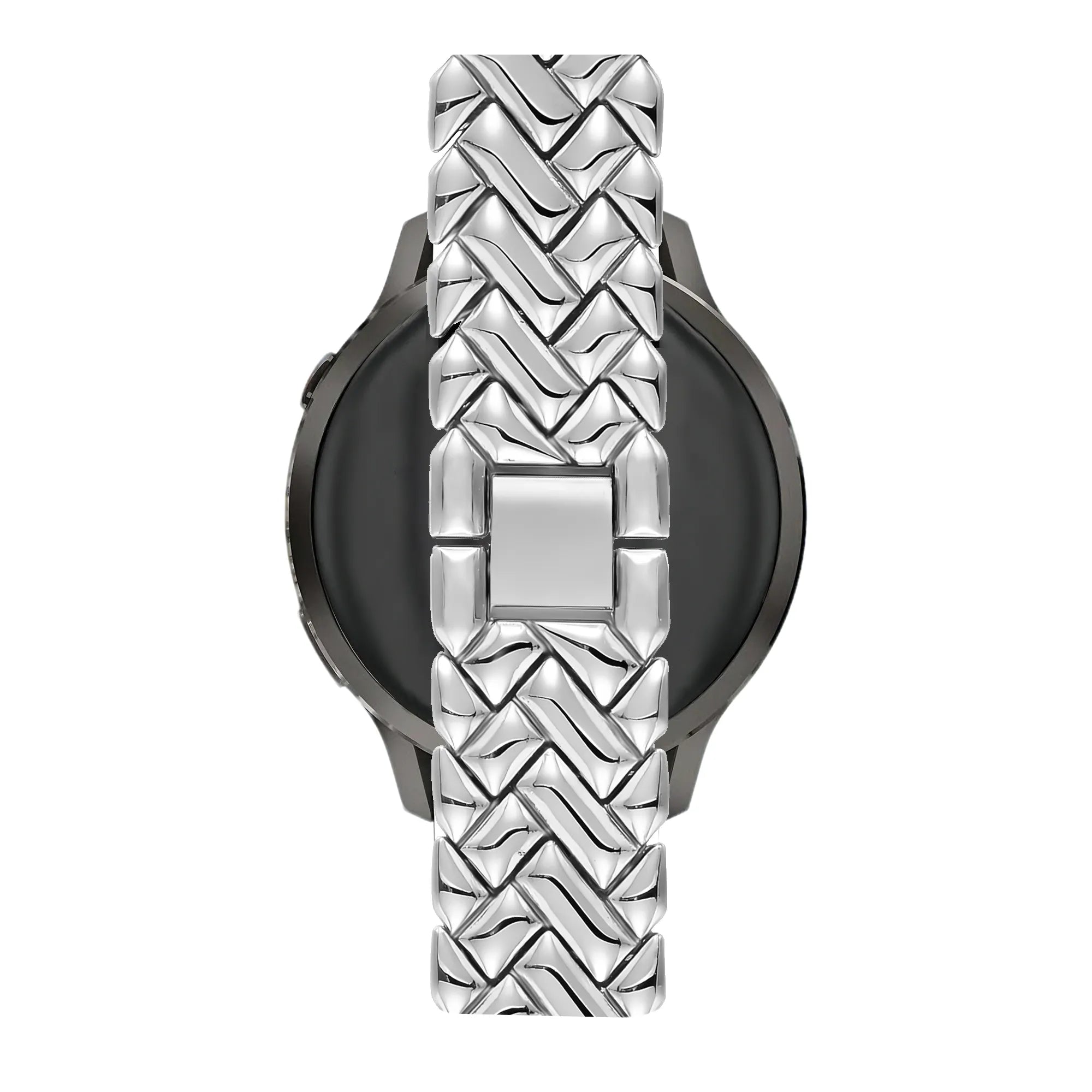 Bandz Huawei Watch GT 4 - 41mm Metal Strap 'V-Type' (Silver)