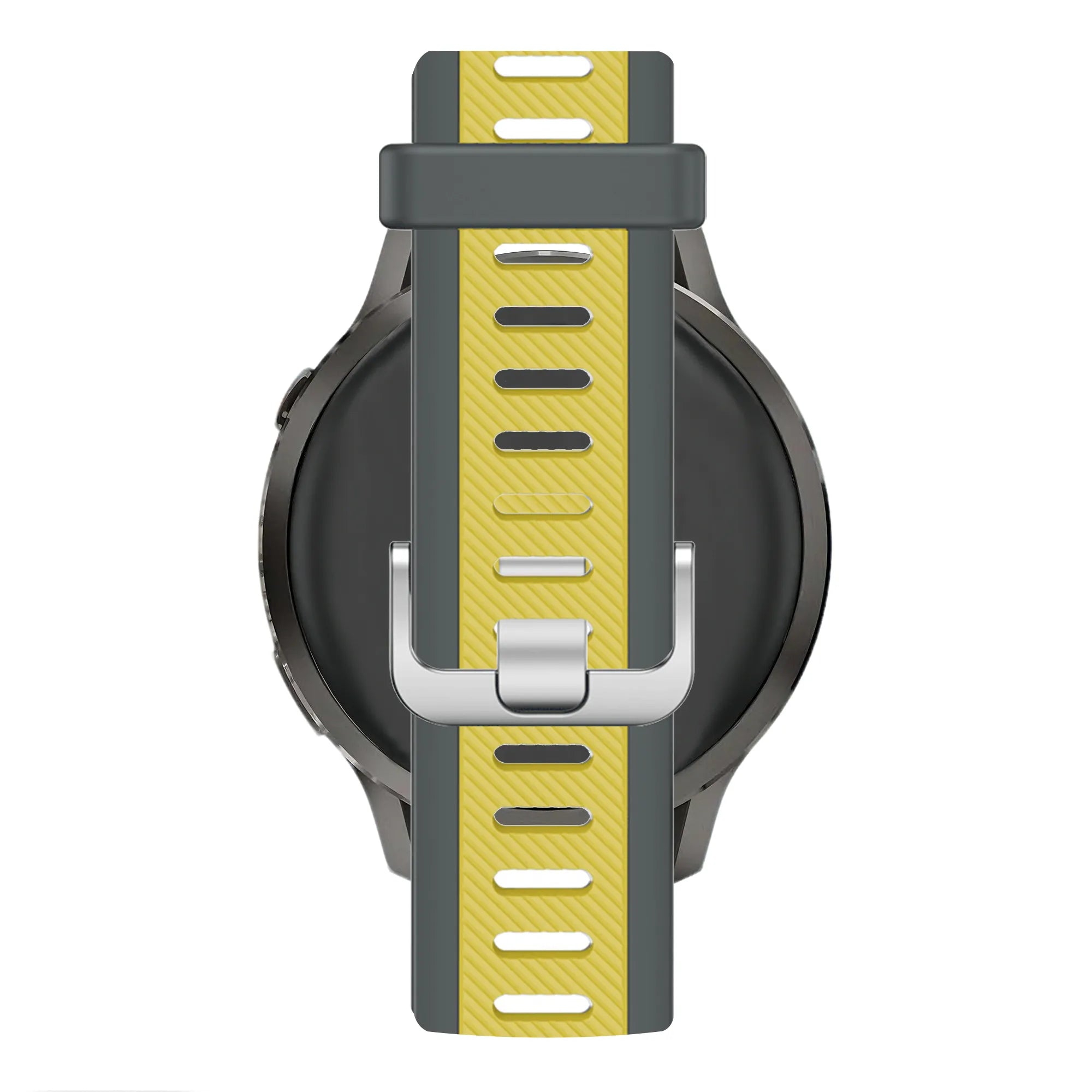 Bandz Garmin D2 Air X15 dual sport band met gesp (grijs/geel)