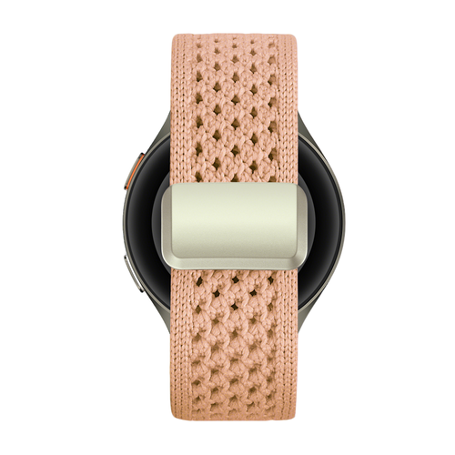 Bandz Xiaomi Watch S4 - 41mm vintage nylon band (antiek roze)