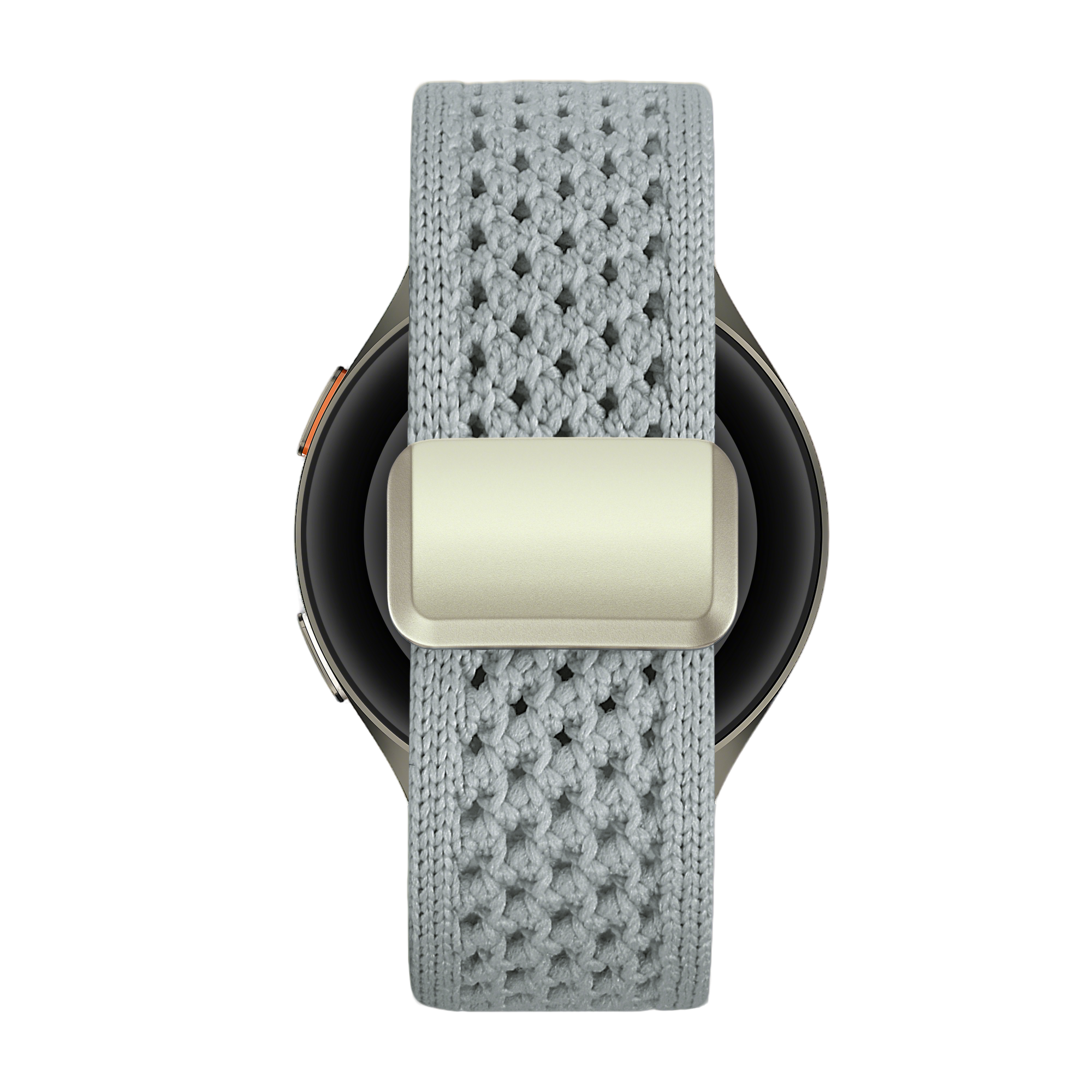 Bandz Withings Steel HR - 36mm Vintage Nylon Strap (Light Blue)