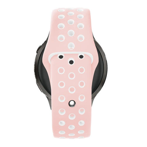 Bandz Garmin Forerunner 645 sport band 'Deluxe' (roze/wit)