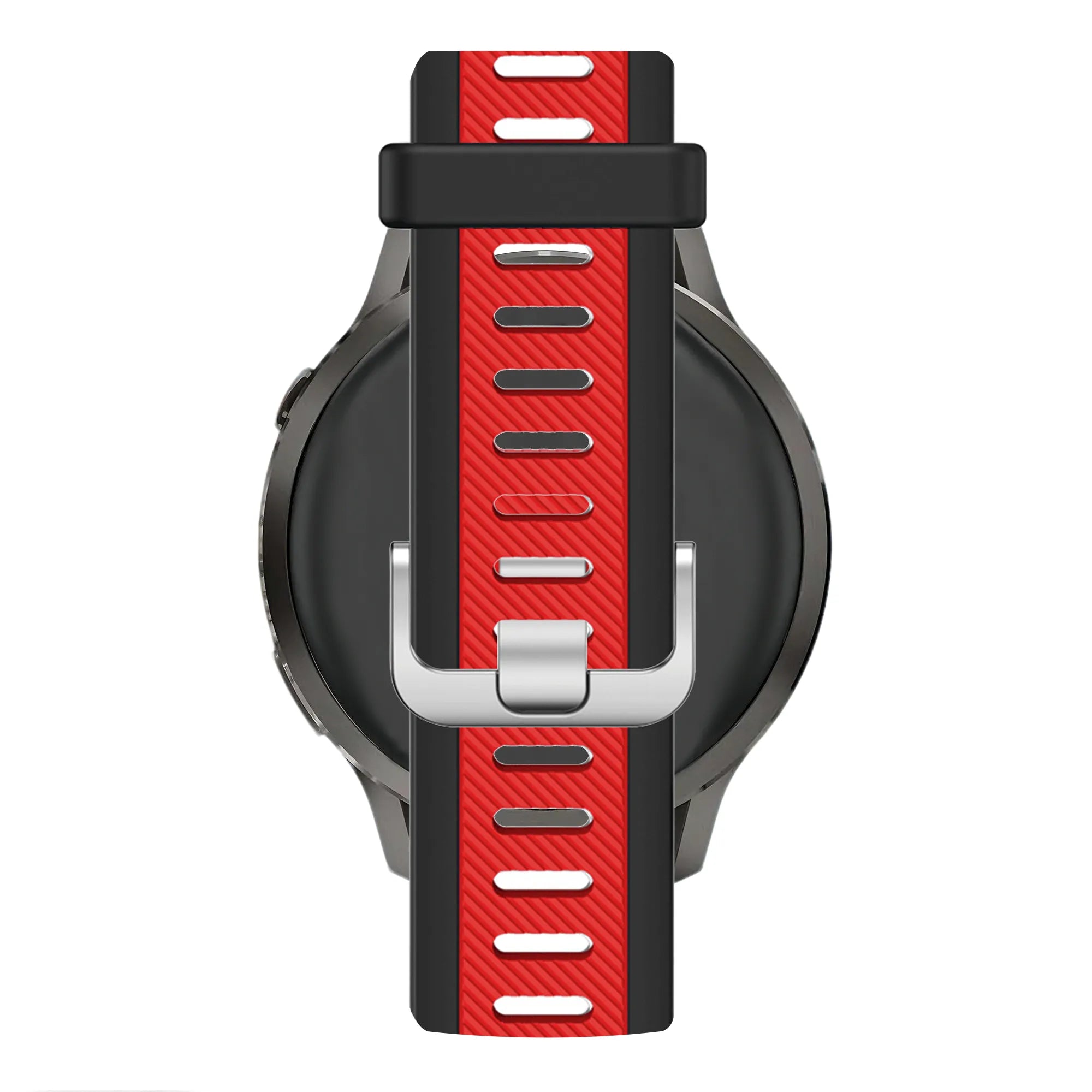 Bandz Garmin D2 Air X15 dual sport band met gesp (zwart/rood)