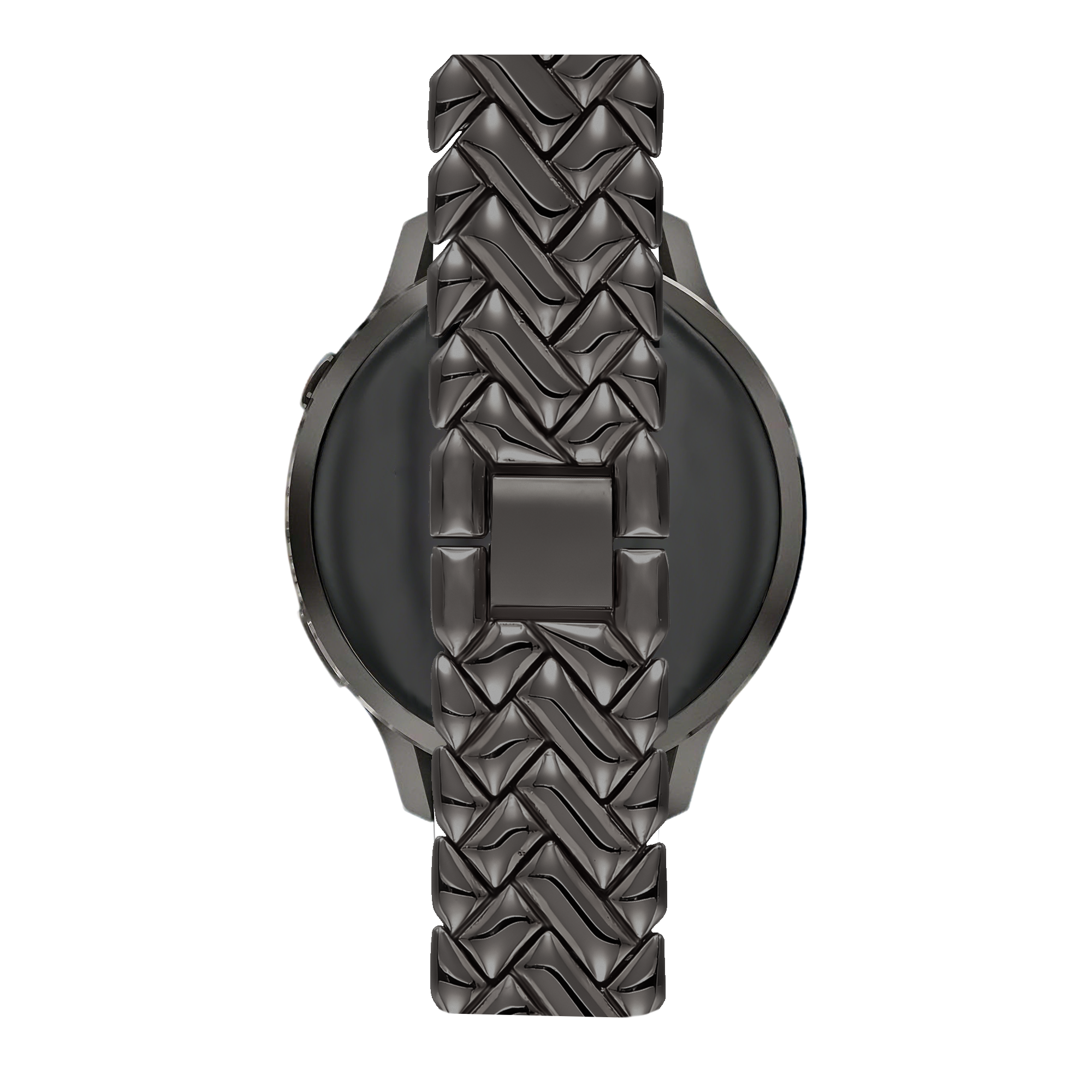 Bandz Withings Steel HR - 36mm Metal Strap 'V-Type' (Black)