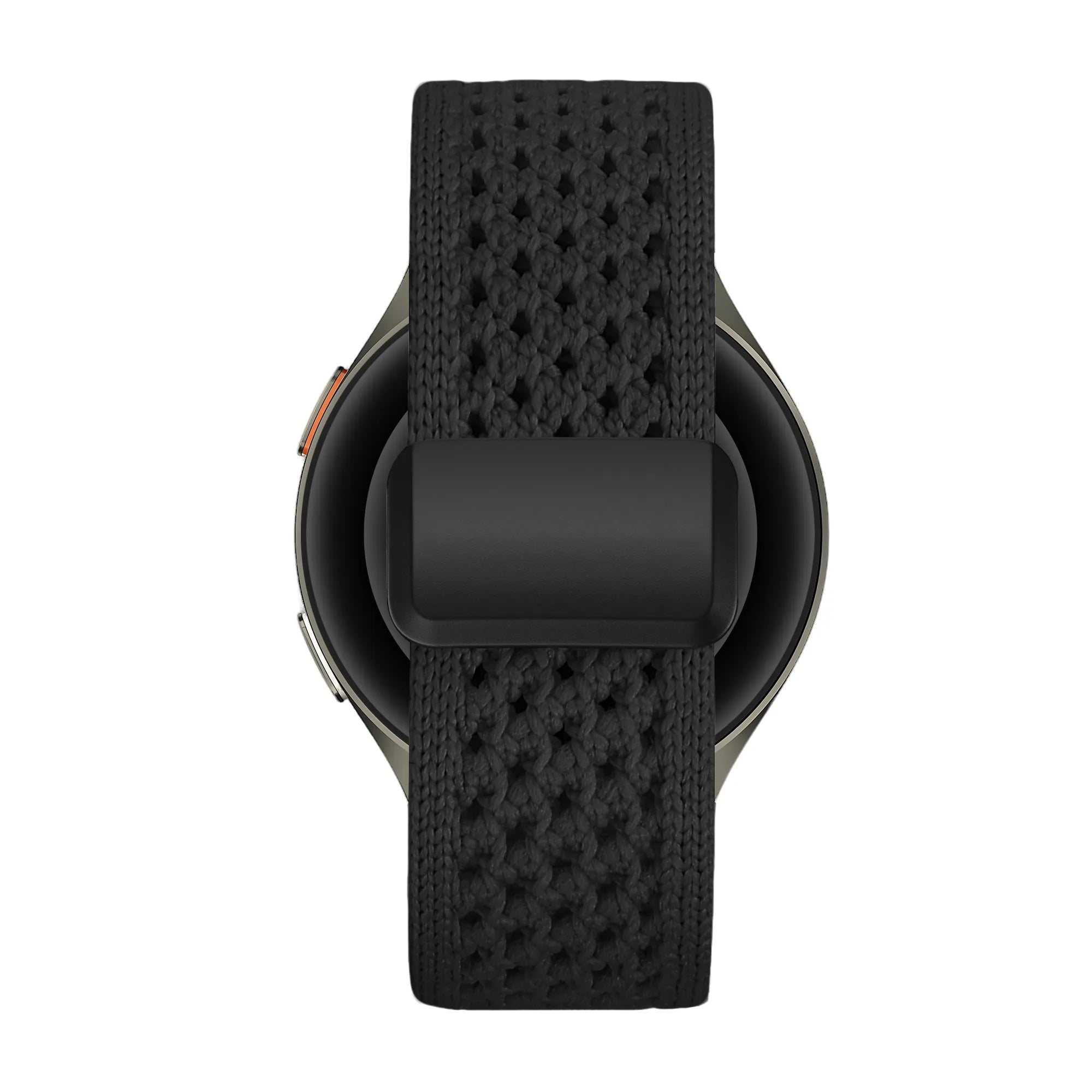Bandz Huawei Watch GT 5 - 41mm vintage nylon band (zwart)