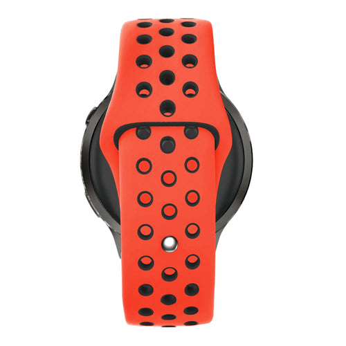 Bandz Garmin Venu 3 sport band 'Deluxe' (rood/zwart)